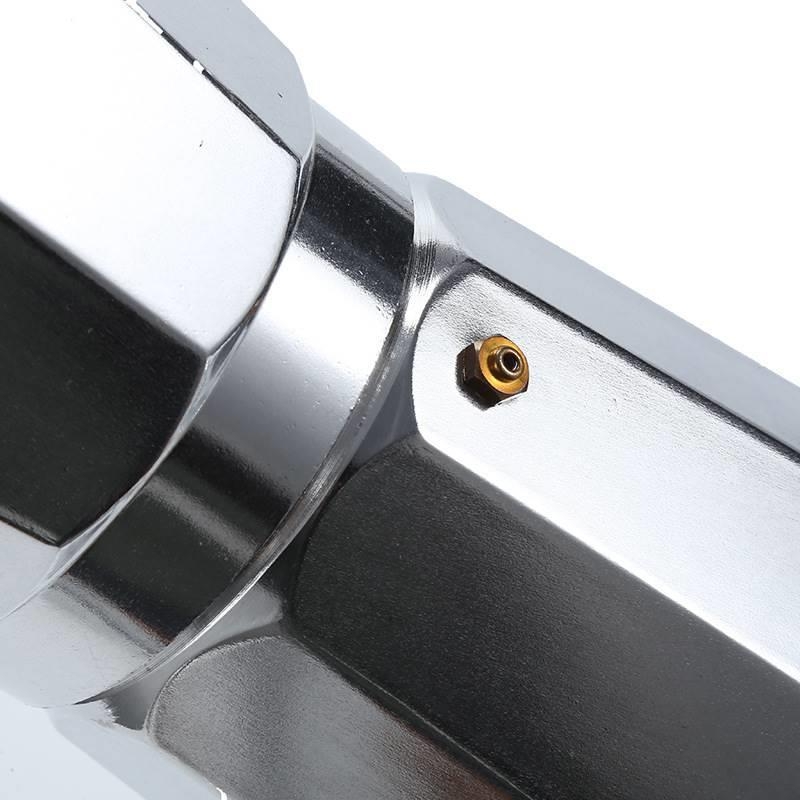 Meng dviejų vožtuvų moka puodas, aliuminio aštuonkampio modelis