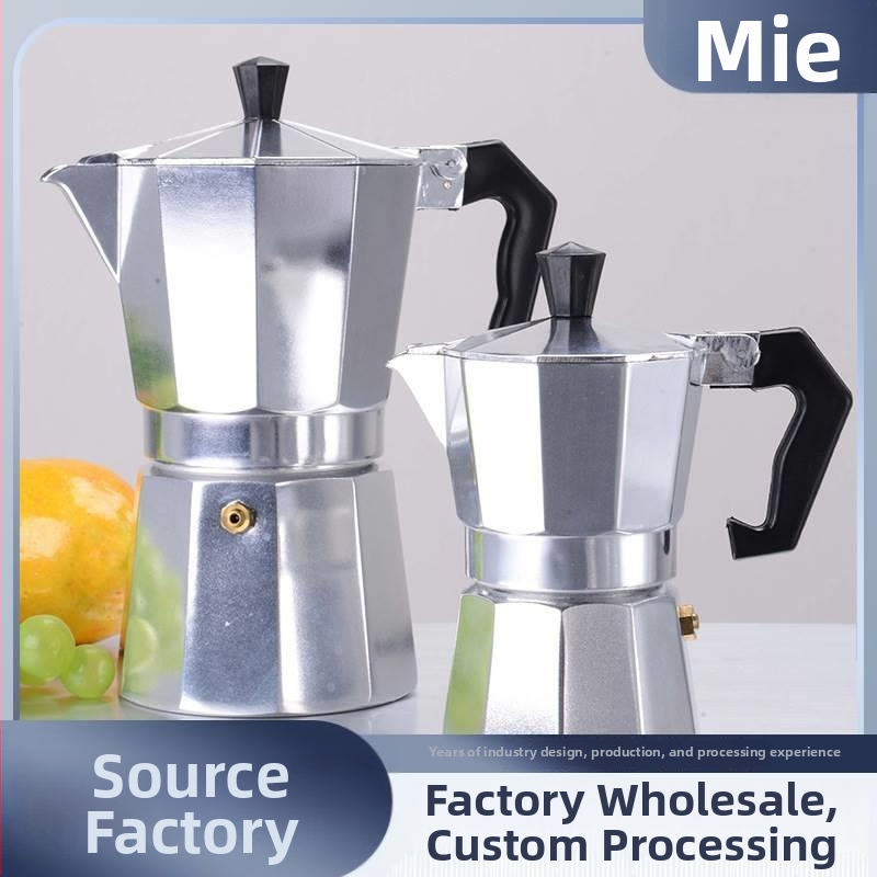 Meng dviejų vožtuvų moka puodas, aliuminio aštuonkampio modelis