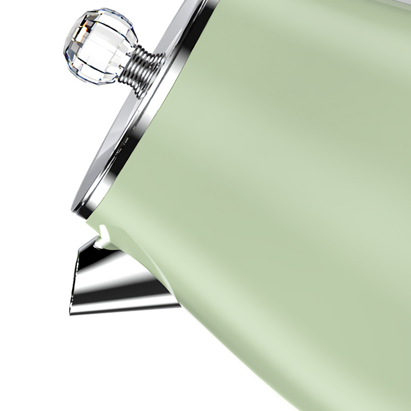 HALEY nerūdijančio plieno elektrinis virdulys, talpa 2,2 L, apsauga nuo nudegimo ir automatinis išjungimas, galia 1,5–2 kW, greitas įkaitinimas mažiau nei 4 minutėmis.