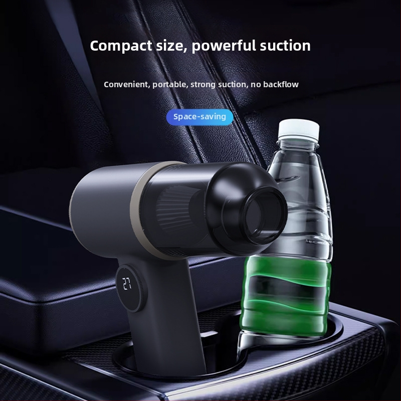 Vysávač do auta, ručný, USB napájanie, vstavaná batéria 1001–1600 mAh, sacia sila 4100–5000 Pa, prevádzková doba 1–3 h, napätie ≤36V