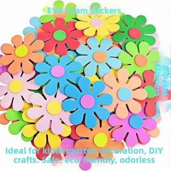 Sienos lipdukas iš EVA, vandeniui atsparus, augalų ir gėlių raštas, šiuolaikinis minimalistinis 3D dizainas, komplektas 5 vienetai ar daugiau