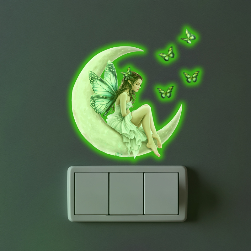 PVC sieninis lipdukas su geometriniu raštu, 1 vnt, atsparus vandeniui, tinkamas svetainei, miegamajam ir įėjimo zonai; animacinio stiliaus, plokščias lipdukas