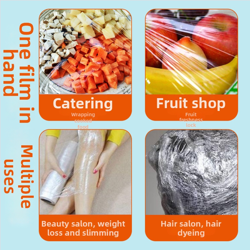 Baked Fun toidukvaliteediline plastikkile lõikur varjatud liugnuga, PP, karbis pakendatud, -60°C kuni 140°C, koduseks kasutamiseks