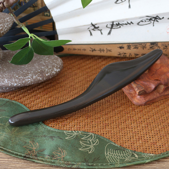 Changxu Bianstone gua sha alat za lice i oči – pločica za gua sha za masažu točaka akupunkture, podrijetlo Shandong