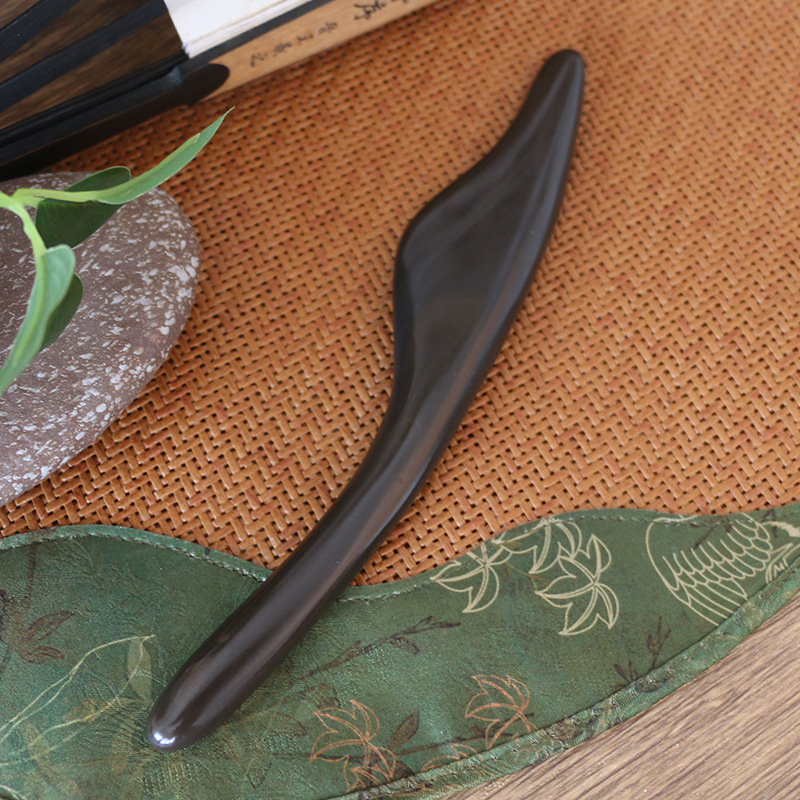 Changxu Bianstone gua sha alat za lice i oči – pločica za gua sha za masažu točaka akupunkture, podrijetlo Shandong