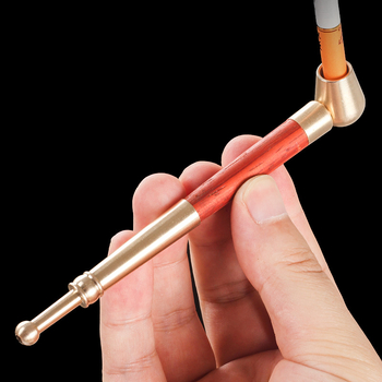 Dualni držač za cigarete i cigare – prijenosni metalni dizajn, novi kineski stil, jednostavan, bez filtera