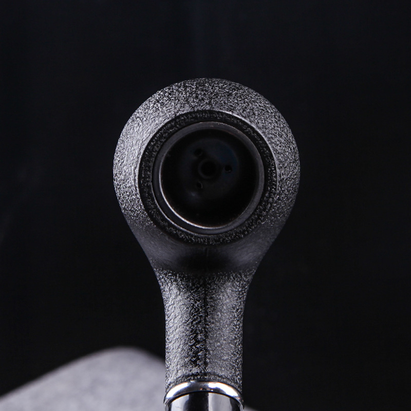 Changfeng лула за тютюн – портативна, старинен стил, от смола, извита филтърна система с подвижен мундшук