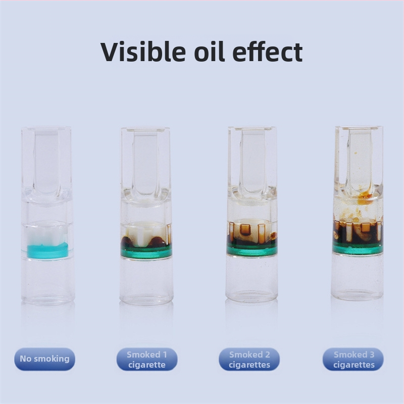 Junyou JY58 vienkartinis plastmasinis mouthpiece su tar filtru