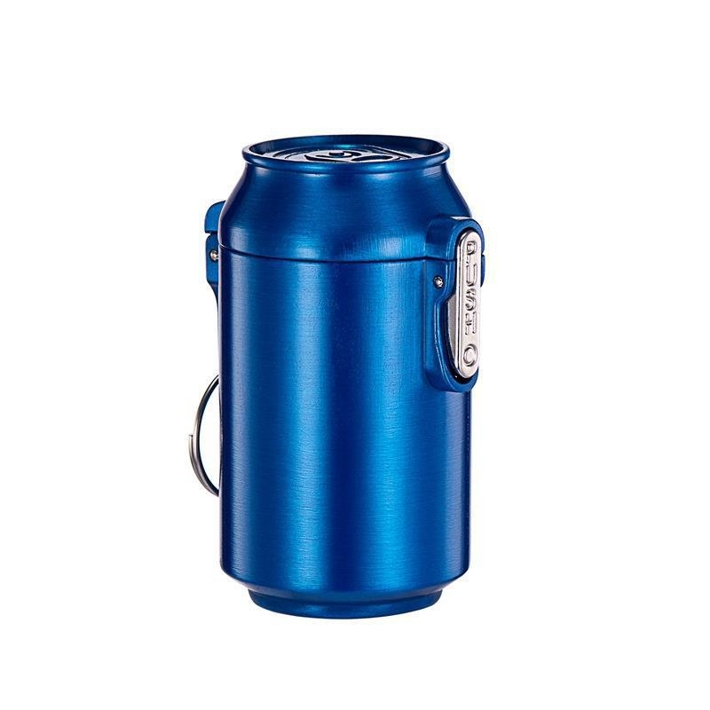 Metalinė peleninė Coca-Cola forma su rakto pakabuku; logotipo spausdinimas galima; puiki dovana gimtadieniui ar šventėms