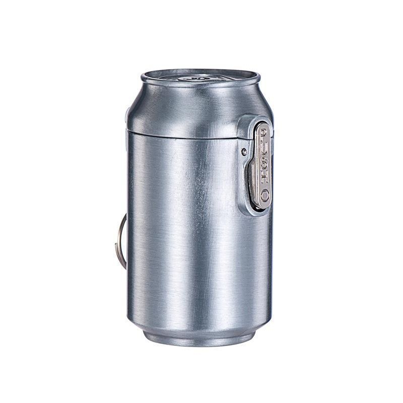 Metalinė peleninė Coca-Cola forma su rakto pakabuku; logotipo spausdinimas galima; puiki dovana gimtadieniui ar šventėms