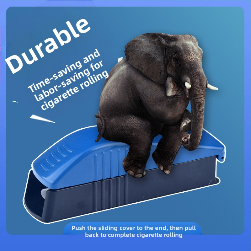 Cigarečių sukimavimo mašina – derva ir metalo konstrukcija