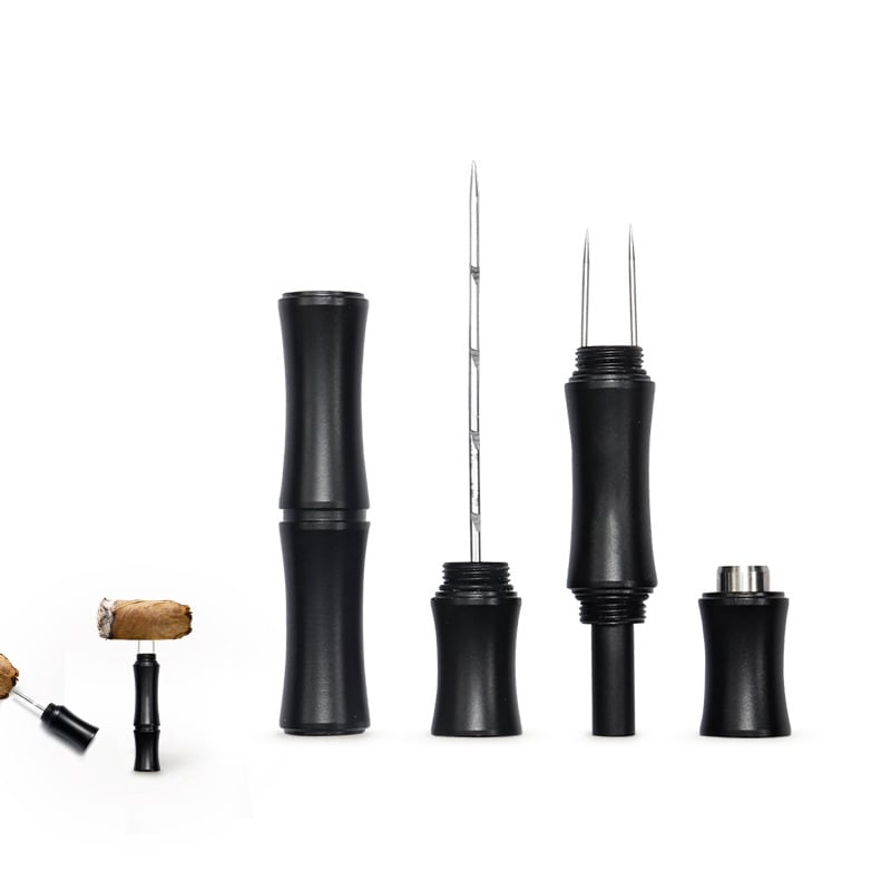 Guanglong cigarų adatos rinkinys — 3-in-1 daugiafunkcinis, aliuminio lydinys, kilmė Yangjiang, rankinis valdymas