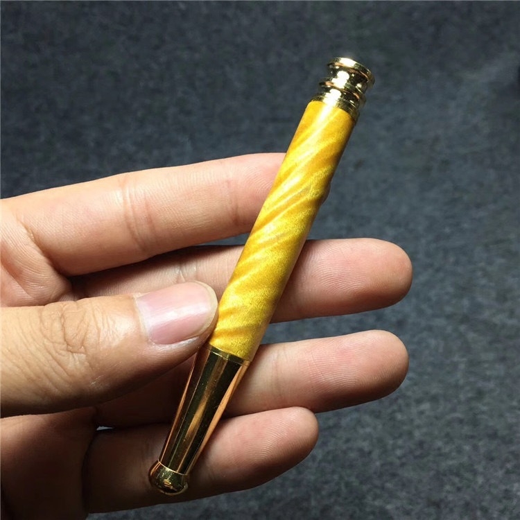 Medinis cigarečių laikiklis su trim režimais ir nuimamu filtru