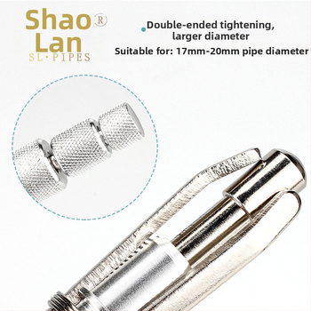 Dūmų pypkės anglies valiklis su reguliuojamu uždegiklio skraibiu, adata su grąžteliu, 6 ašmenys