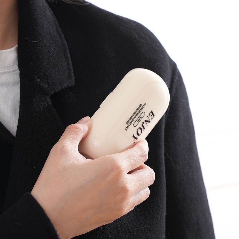 Plastikinis 2-in-1 plaukų šalinimo įtaisas, plaunamas, su atlenkiamu dangteliu, lengvas prabangos stilius