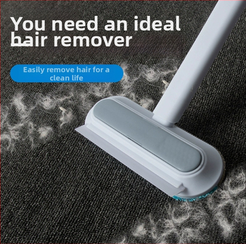 Naminių gyvūnų dulkių šepetėlis, silikoninis, trys viename – plaukų ir dulkių šalinimas, 165 g