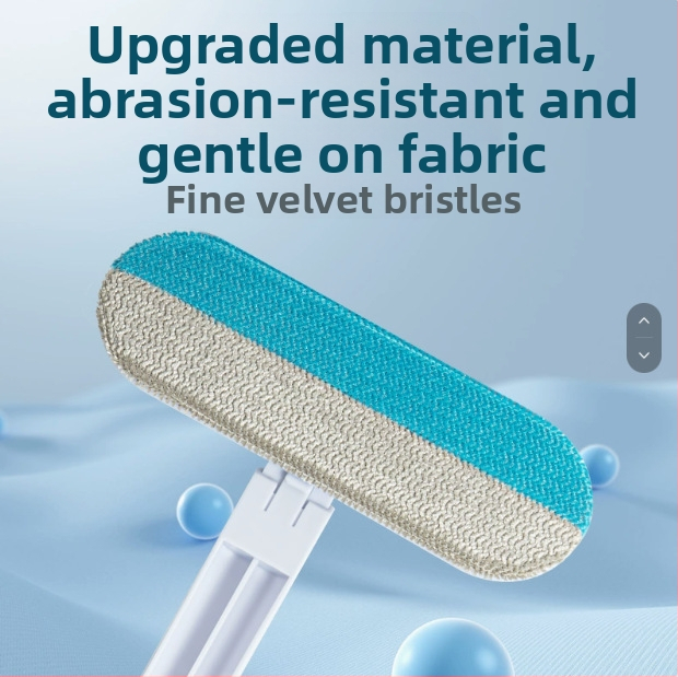 Naminių gyvūnų dulkių šepetėlis, silikoninis, trys viename – plaukų ir dulkių šalinimas, 165 g