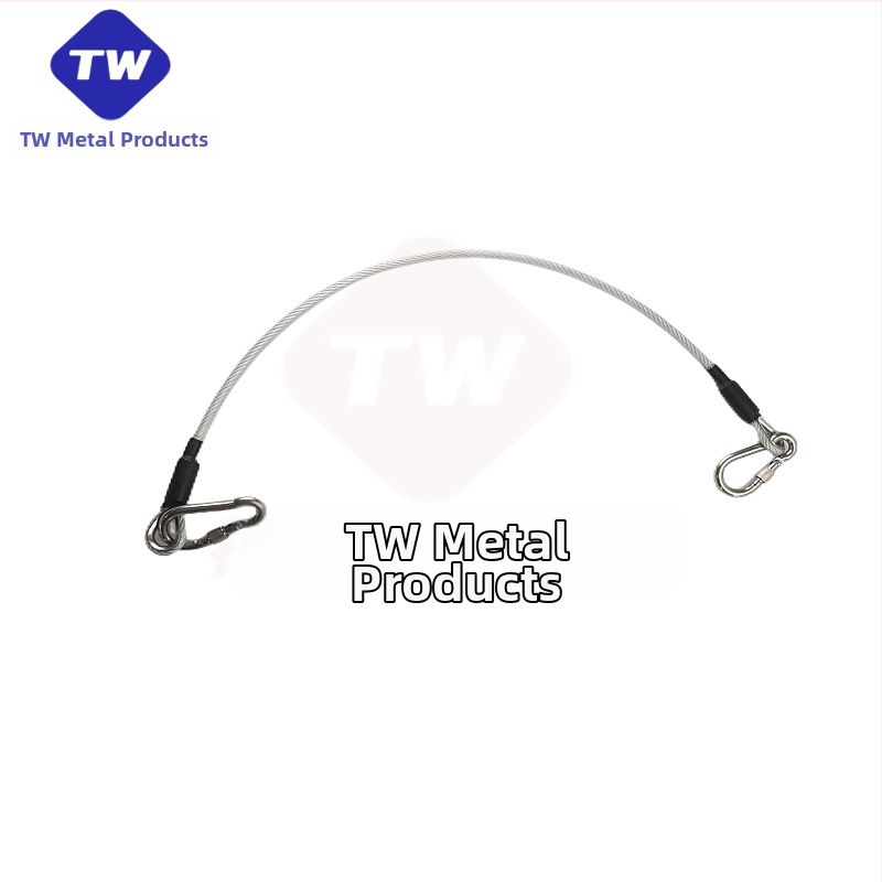 Galvanizuotos lempos pakabinimo trosas, dvigubai sukimui, daugiasluoksė konstrukcija, SIRO išdėstymas, dešininis sukimas, tempiamoji jėga 2000, skirta pakabinimui/apsaugai nuo kritimo – Kodas 20233-20