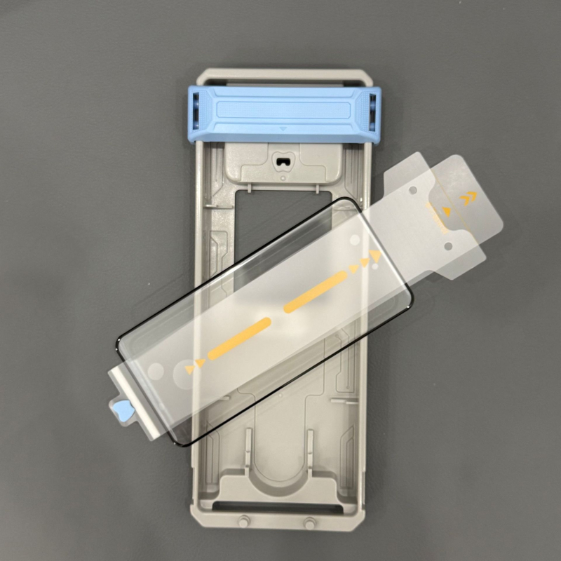 Προστατευτικό οθόνης από tempered glass για OnePlus 13 με 3D κύλινδρο θέρμανσης, εγκατάσταση με πλήρη κόλλα, αλουμινένιο εργαλείο, HD προστασία