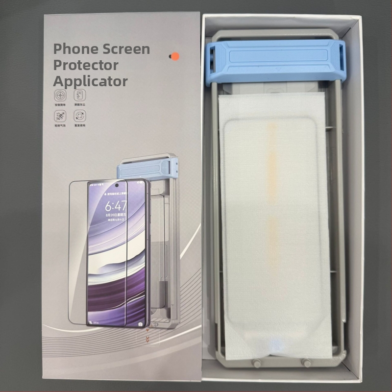 OnePlus 13 įrenginys: grūdinto stiklo ekrano apsauga su 3D karšto lenkimo voleliu, pilnas klijavimo montavimas, aliuminio įrankis, HD apsauga