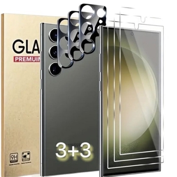 S26 Ultra Tempered Glass Προστατευτικό Οθόνης – 0.18mm, Front Membrane, Fingerprint Unlock, Anti-Peep, για Samsung
