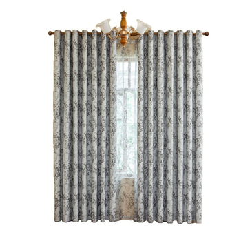 Poliesterio užuolaidos su spauda, pilnas tamsinimas (100%), tinkama biurui, svetainei ir miegamajai, prekė Hanny