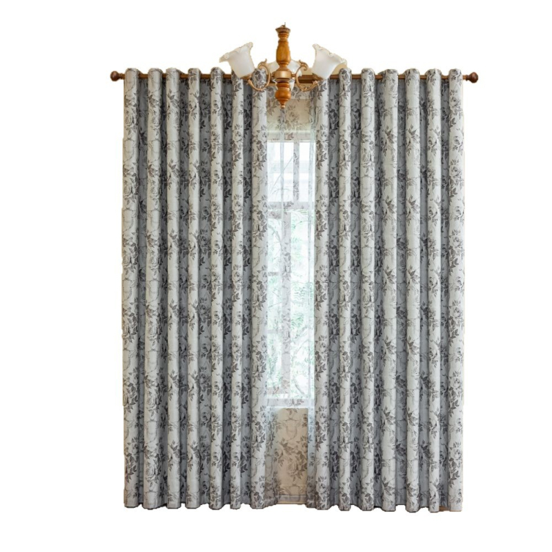 Poliesterio užuolaidos su spauda, pilnas tamsinimas (100%), tinkama biurui, svetainei ir miegamajai, prekė Hanny