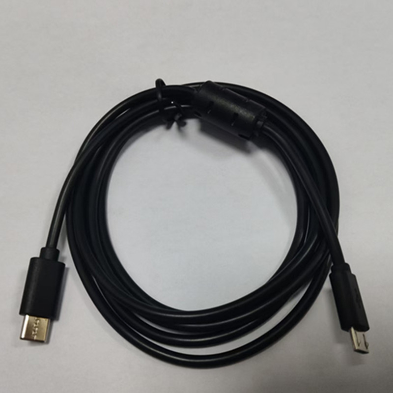 OTG USB-C į Micro USB duomenų laidą, 0,5 m ilgio, 480 Mbps greitis, vario branduolys