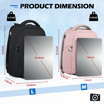 USB-porttal ellátott kamerás-laptopos hátizsák, vízálló, 20–35 L kapacitás, 16 hüvelykes laptop befogadására alkalmas, Oxford anyag