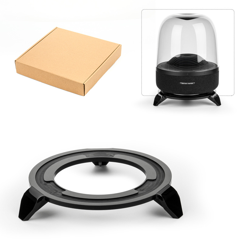 Акрилна база за съхранение за Harman Kardon Aura Studio 3 — ударо- и прахоустойчива, OEM обработка, опакована в OPP пакет