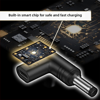Adapteris 5V Type-C moteriai į DC, PD įkrovimas, suderinamas su optiniu modemu/spausdintuvu/maršrutizatoriumi/elektriniais įrankiais (Modelis 1004)