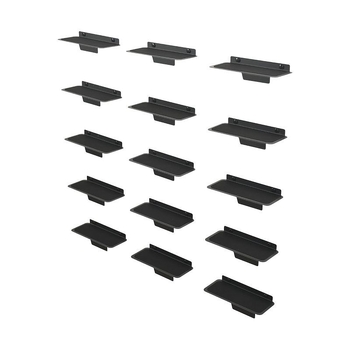 Raft pentru pantofi, montat pe perete, din metal, reglabil, pentru pantofi sport și casual