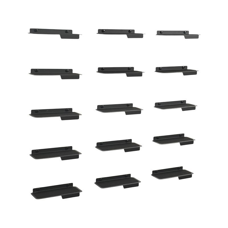 Raft pentru pantofi, montat pe perete, din metal, reglabil, pentru pantofi sport și casual