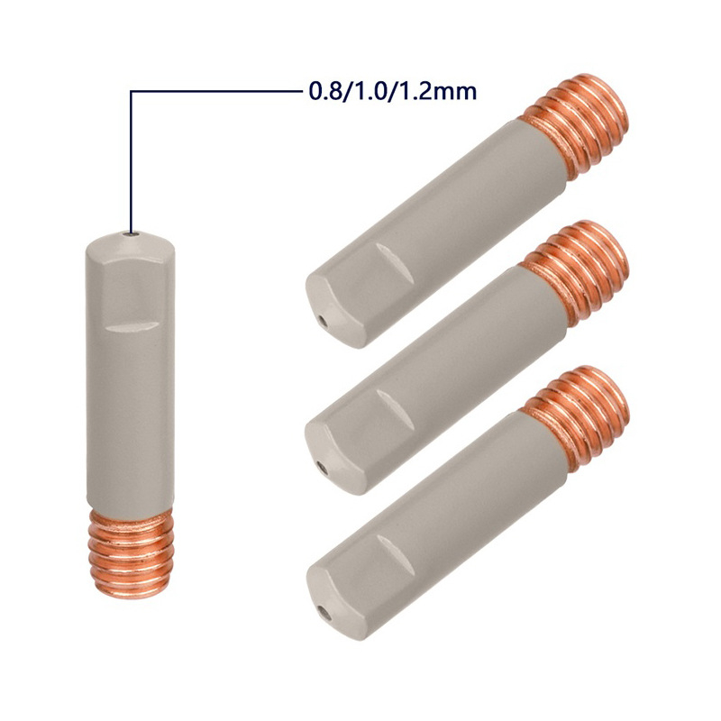 30 vnt MIG suvirinimo degiklio apsauginio antgalių rinkinys, suderinamas su 15AK MIG, dengtas, nelipnė šlako apsaugos gaubtas, sujungimo kotas