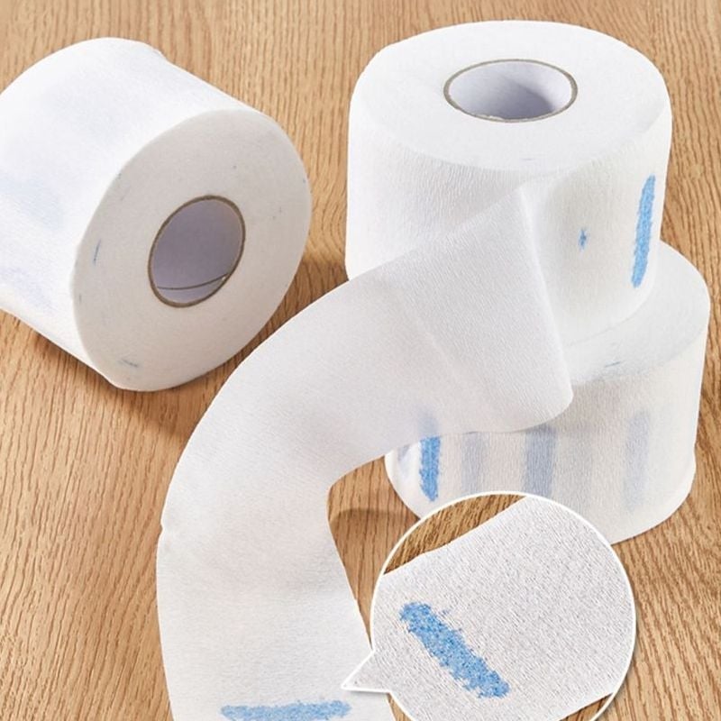 Vienkartinis kaklo popierius plaukų kirpimui – atsparus vandeniui, storesnis kaklo apsauginis popierius kirpimams, salonui ir namų naudojimui