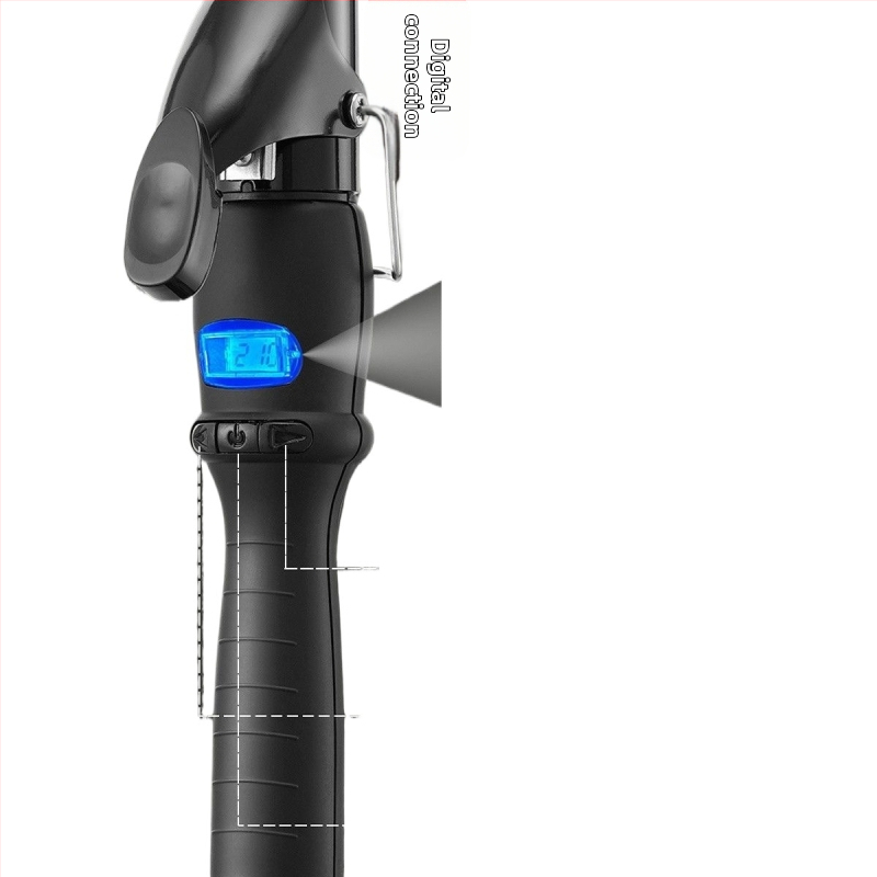 3‑in‑1 juukselõõri seade: lokid, sirgendamine ja kuivatamine – juhtmevaba Li‑ion akuga; varda materjal: keskkonnasõbralik sulam