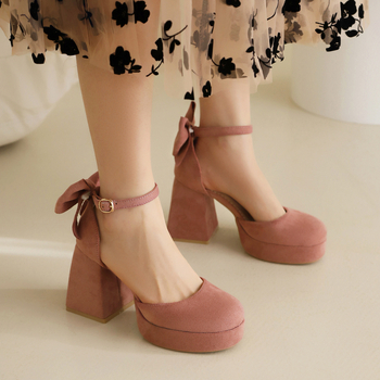 Ühe rihmiga sandaalid, ümmargune varvas, magus stiil, 2023 kevad, mudel G954