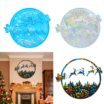 Silikonska epoksidna kalupa za DIY zidnu dekoraciju — nepravilan oblik