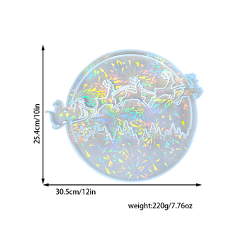 Silikonska epoksidna kalupa za DIY zidnu dekoraciju — nepravilan oblik