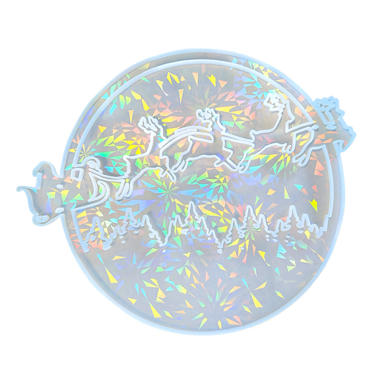 Silikonska epoksidna kalupa za DIY zidnu dekoraciju — nepravilan oblik