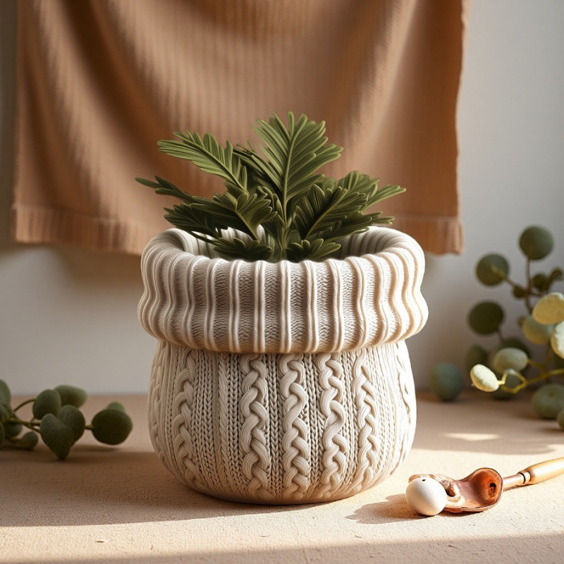 Молд за буркан пуловера с лесно освобождаване – пасторален стил