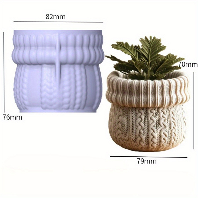 Молд за буркан пуловера с лесно освобождаване – пасторален стил