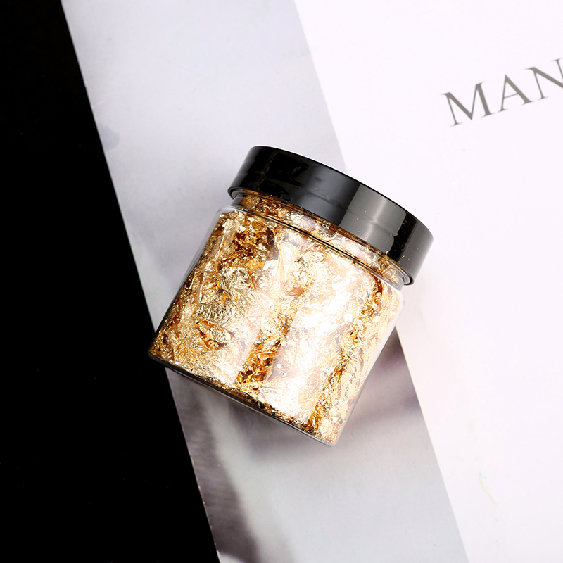 Set od smole s perlama: zlatna folija, aluminijska folija, suho cvijeće – za narukvicu i kućište telefona – DIY materijali