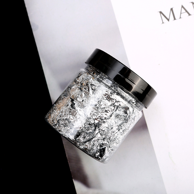 Set od smole s perlama: zlatna folija, aluminijska folija, suho cvijeće – za narukvicu i kućište telefona – DIY materijali