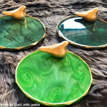Silicone kalup za kolače – nepravilnog oblika, okrugli brid s fasetom, za DIY smolu