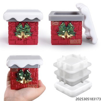 Silikono kepimo forma su netaisyklinga forma, mielas stilius