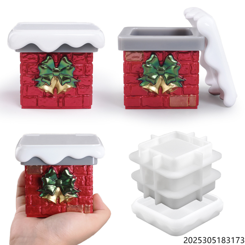 Silikono kepimo forma su netaisyklinga forma, mielas stilius