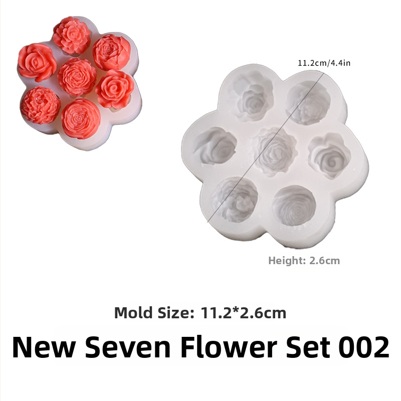 Silikoninė gėlių forma, netolygus kontūras, kepimo forma, šiuolaikinis minimalistinis stilius, išleidimas 2025