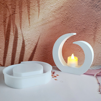 Geometrinė silikoninė forma geometriniams žvakidėms, cementui/gipsui, DIY