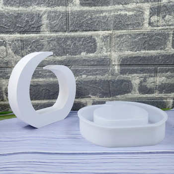 Geometrinė silikoninė forma geometriniams žvakidėms, cementui/gipsui, DIY